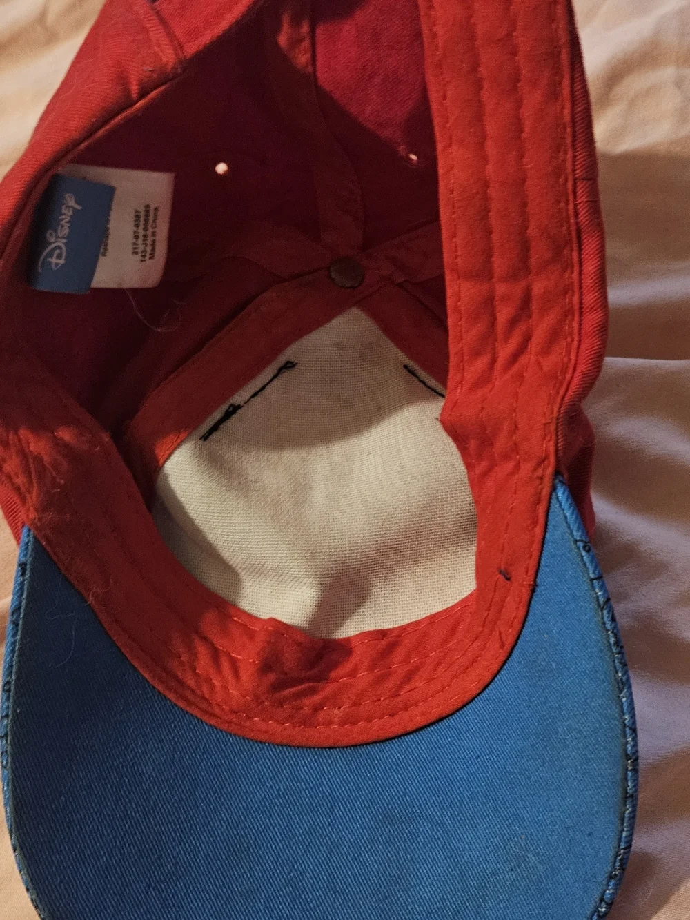 Disney Mickey Mouse Blue and Red Kids Cap with 3D Ears